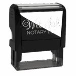 wet ink notary stamp