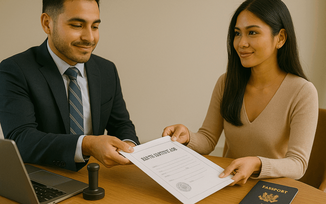 Birth Certificate Apostille Notary Los Angeles California