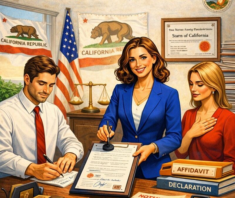 How To Notarize Affidavits, Declarations, Sworn Statements