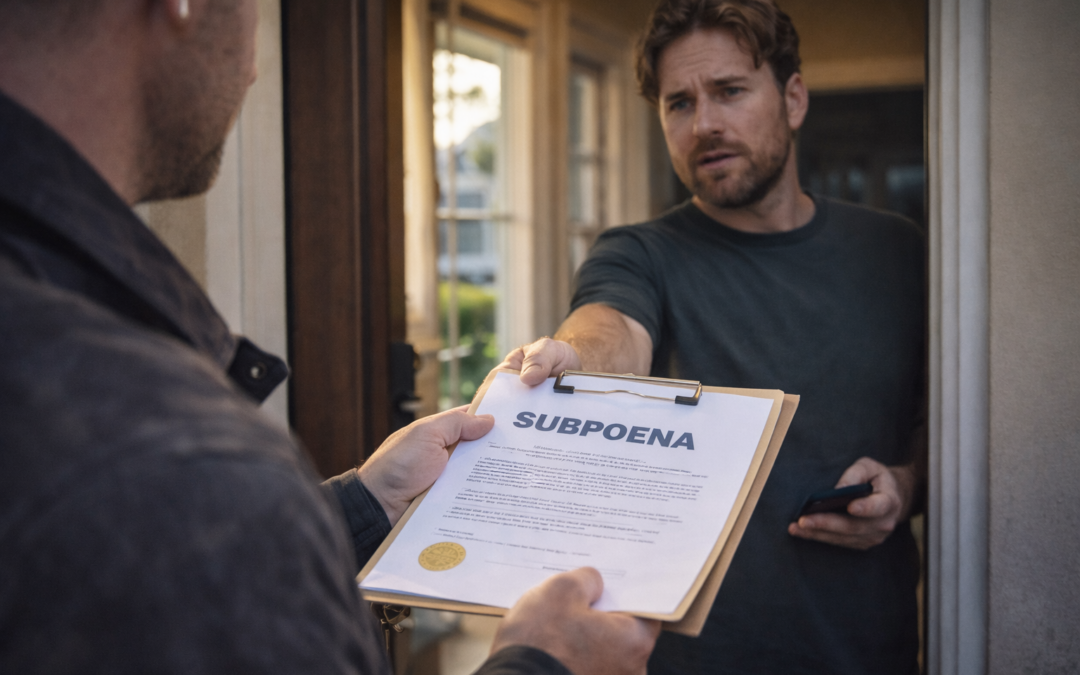 Subpoena Service Ontario California